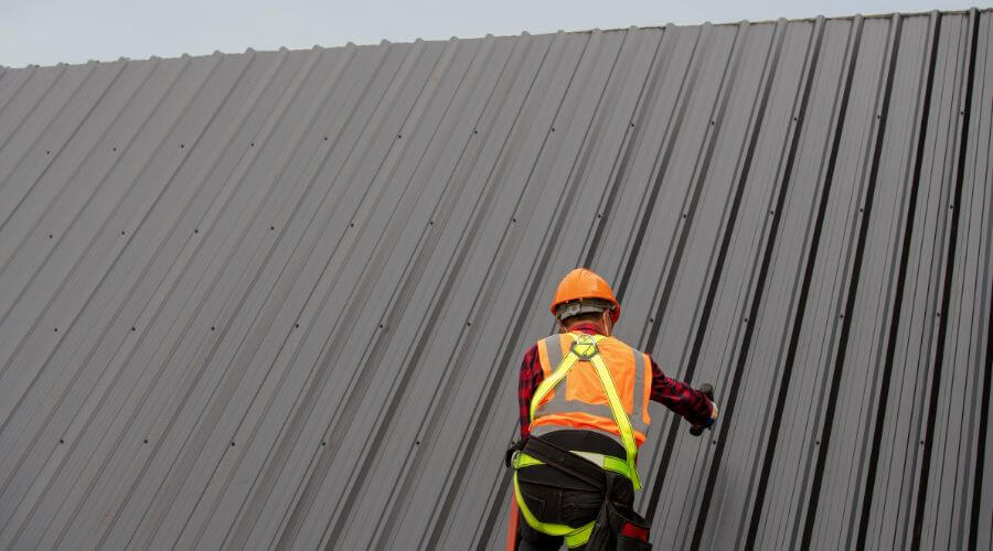 Professional metal roof installation services in Marshes Siding, KY